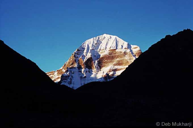 Dawn over north face of Kailash